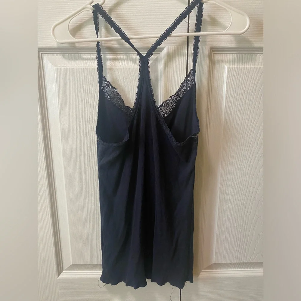 Hollister Medium Navy Blue Tank Top - Picture 3 of 3